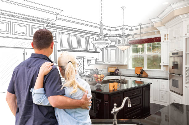 Professional Cabinet Refacing technician working in Fort Washington, MD